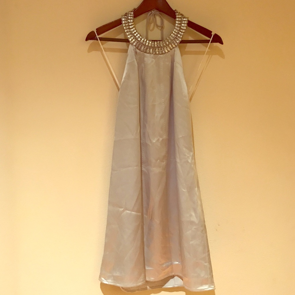 Silver Cocktail Dress